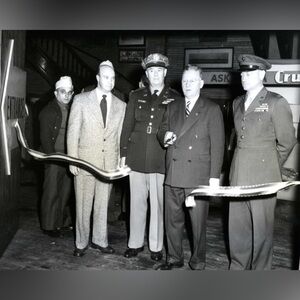 8x10 Alert America Civil Defense Exhibit in Boston Massachusetts 1953 Photo